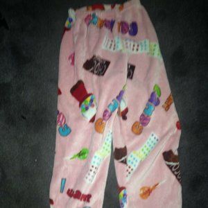 MADE WITH LOVE AND KISSES SLEEP PANTS SIZE